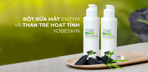 Bột Rửa Mặt Thải Độc Da Enzym và Than Tre Hoạt Tính Yobeskin