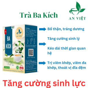 Trà Ba Kích An Việt 30 túi lọc 3 gam (tuyển NPP độc quyền tỉnh 0934449922)