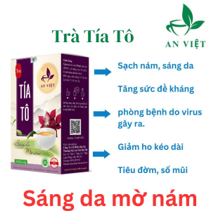 Trà Tía Tô An Việt 25*5 gam (tuyển NPP độc quyền tỉnh 0934449922)