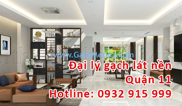 Đại lý gạch lát nền, gạch ốp tường tại Quận 11