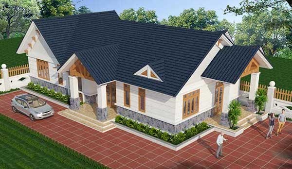 Tổng hợp các mẫu nhà cấp 4 đẹp 100m2 thiết kế hiện đại từ 300 triệu