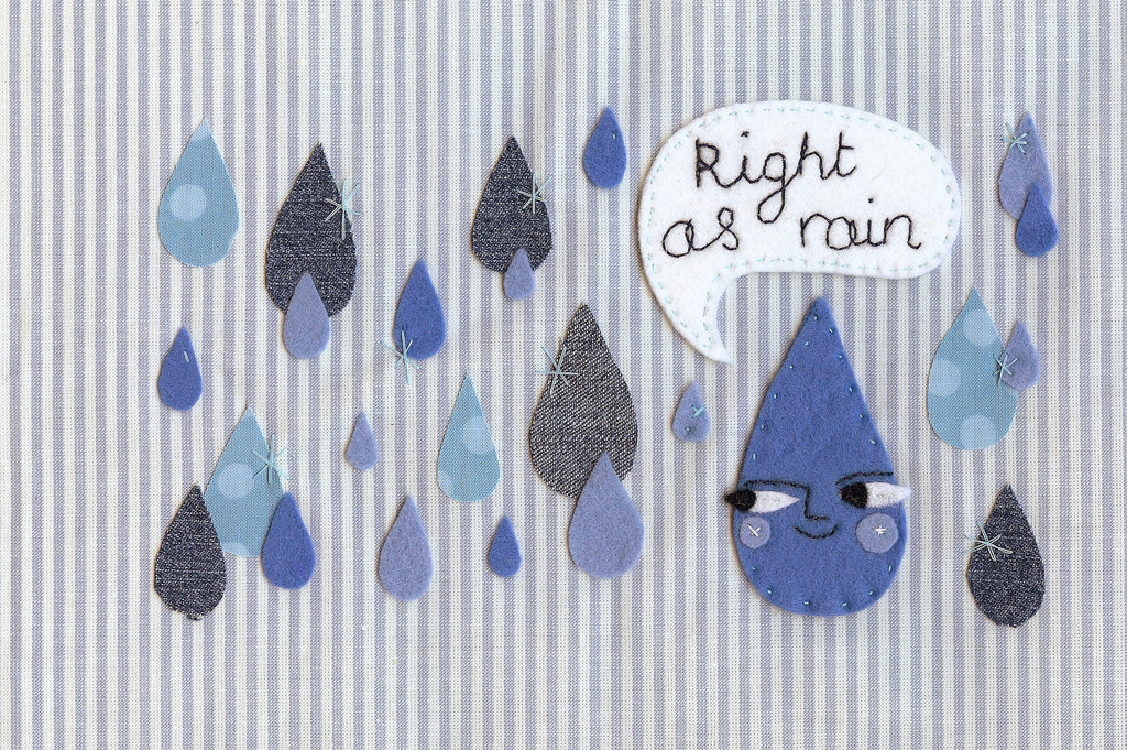 Thành ngữ:  Right as rain