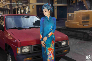 TỨ BÌNH HOA LỤA  004