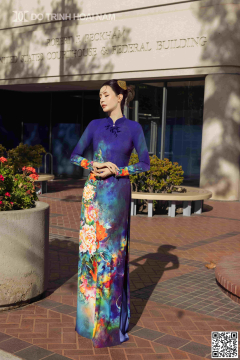 TỨ BÌNH HOA LỤA 007