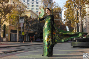 TỨ BÌNH HOA LỤA 009