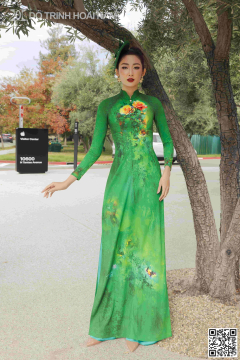 TỨ BÌNH HOA LỤA 026