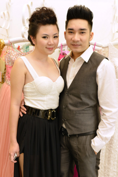 Quang Hà đưa người yêu đi thử áo cưới