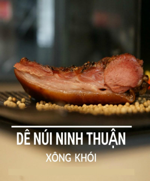 Thịt dê xông khói  - Đặc sản Ninh Thuận