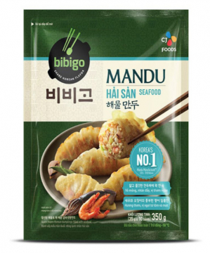 Bánh Mandu hải sản Bibigo - gói 350g