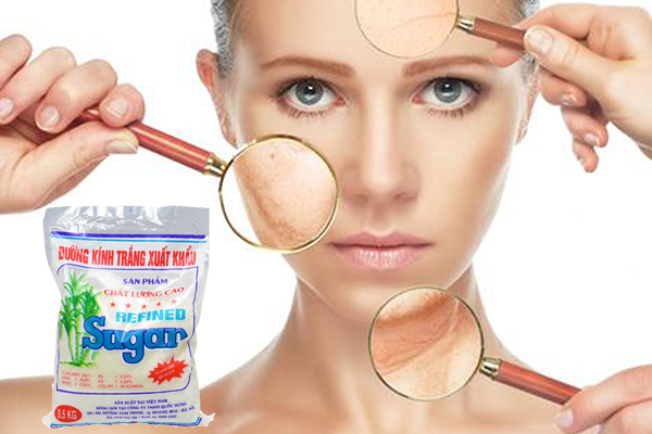 Đường – Hung thần làm hỏng da của bạn