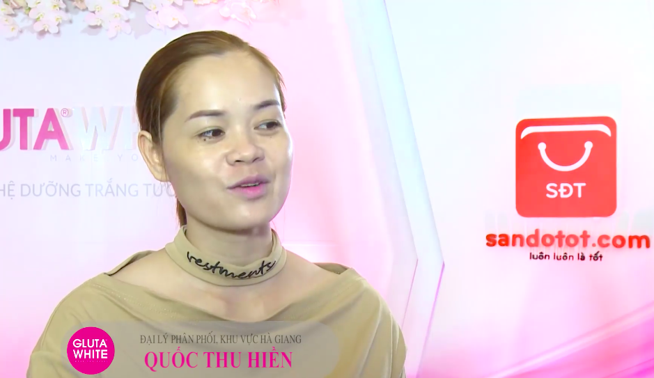 Thành công của chị Quốc Thu Hiền - Đại lý của GLuta White tại Hà Giang