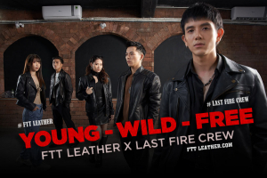 FTT Leather x Last Fire Crew (YOUND – WILD – FREE)