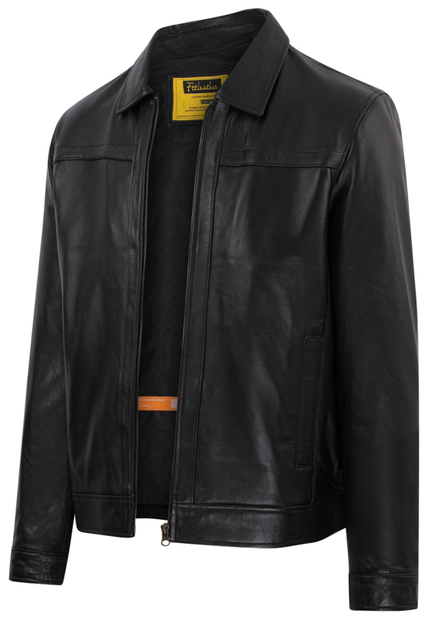 Áo da Collar Jacket - Cổ bẻ S2021 - Mã: X12021
