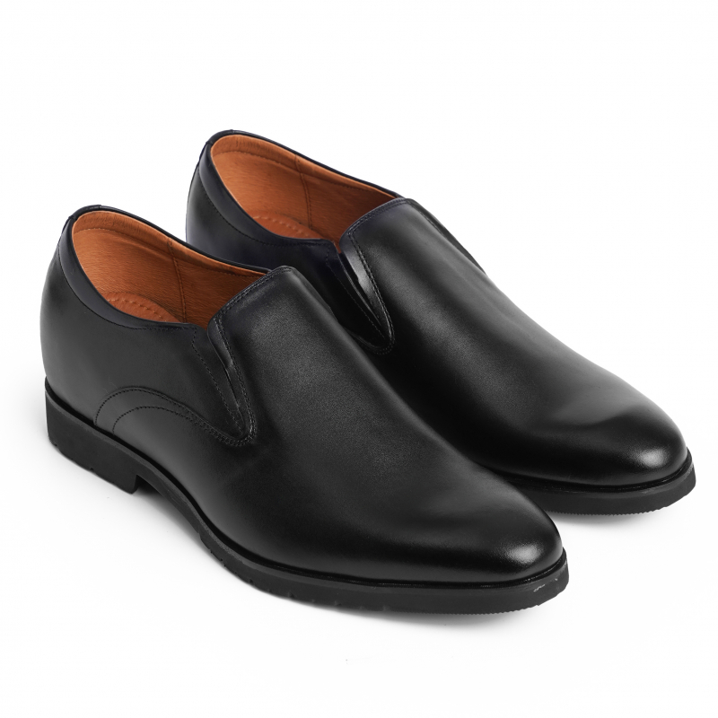 Giày da nam Whole Cut Loafer công sở - Màu đen - F190740