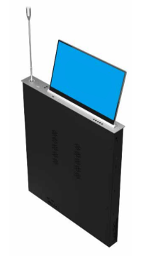 Bộ nâng màn hình 15.6" tích hợp màn hình cảm ứng (kèm 1 màn hình 10,1inch phía sau) và micro