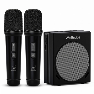 Loa di động & PA System WinBridge S90 công suất lớn 30W (Kèm 2 micro cầm tay)