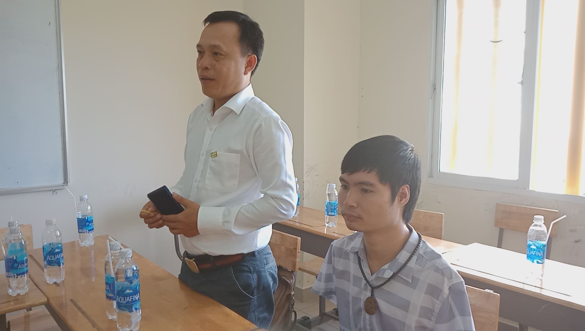 Ông Nguyễn Tấn Vũ chia sẻ về việc làm cho Người khuyết tật