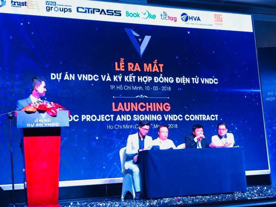 LỄ RA MẮT - DỰ ÁN VNDC VÀ KÝ KẾT HỢP ĐỒNG ĐIỆN TỬ VNDC