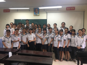 Lớp SpeedReading tại trường THPT chuyên Lê Hồng Phong - Nam Định