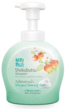 Bọt tắm Shokubutsu Momo Leaf 450ml