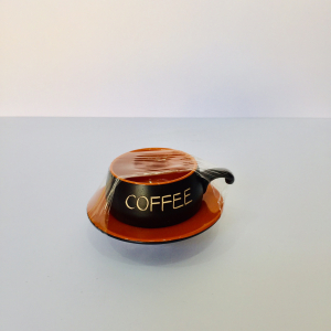 Bộ tách cà phê lõm gốm Bát Tràng (sắc màu)