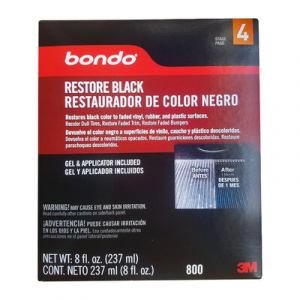 Dung dịch phục hồi nhựa đen 3M Bondo Restore Black 237ml