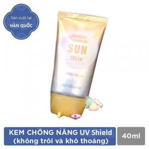 Kem chống nắng Verobene UV Shield Longwear Sun Cream 40ml