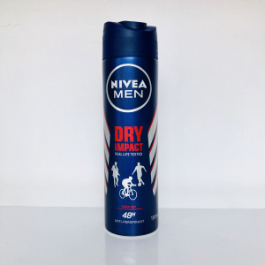 Xịt khử mùi body Nivea for men Dry Impact 150ml